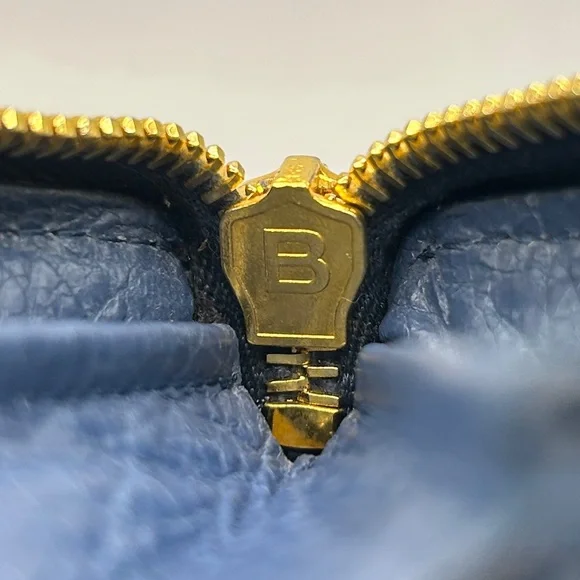 Balenciaga Motocross Giant 12 Continental Wallet in Blue - Picture 9 of 16